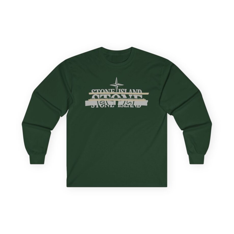 Dermot Kennedy Stone Island Band Multi Logo Unisex Ultra Cotton Long Sleeve Tee