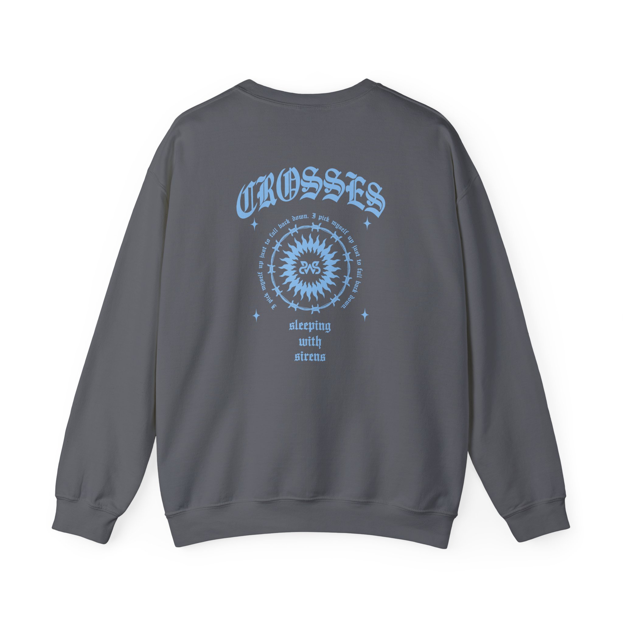 Sleeping With Sirens Barbed Wire Unisex Heavy Blendâ„¢ Crewneck Sweatshirt