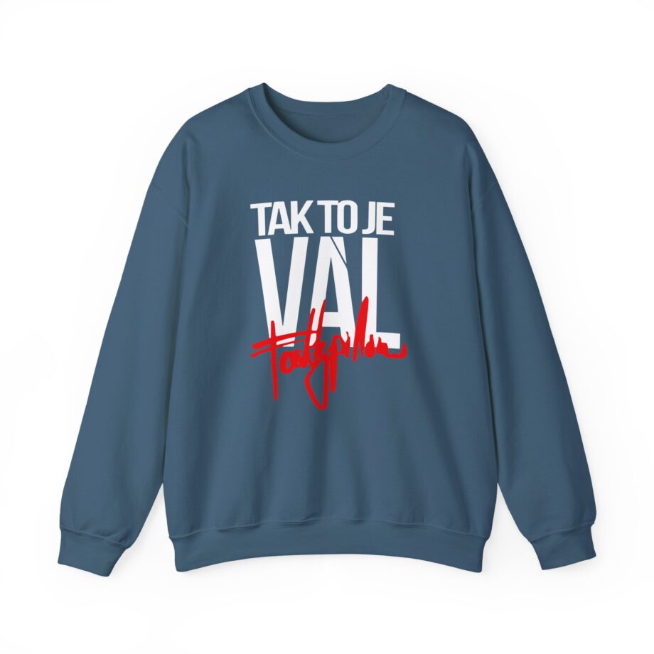 Fattypillow Tak to Je Val Unisex Heavy Blend™ Crewneck Sweatshirt