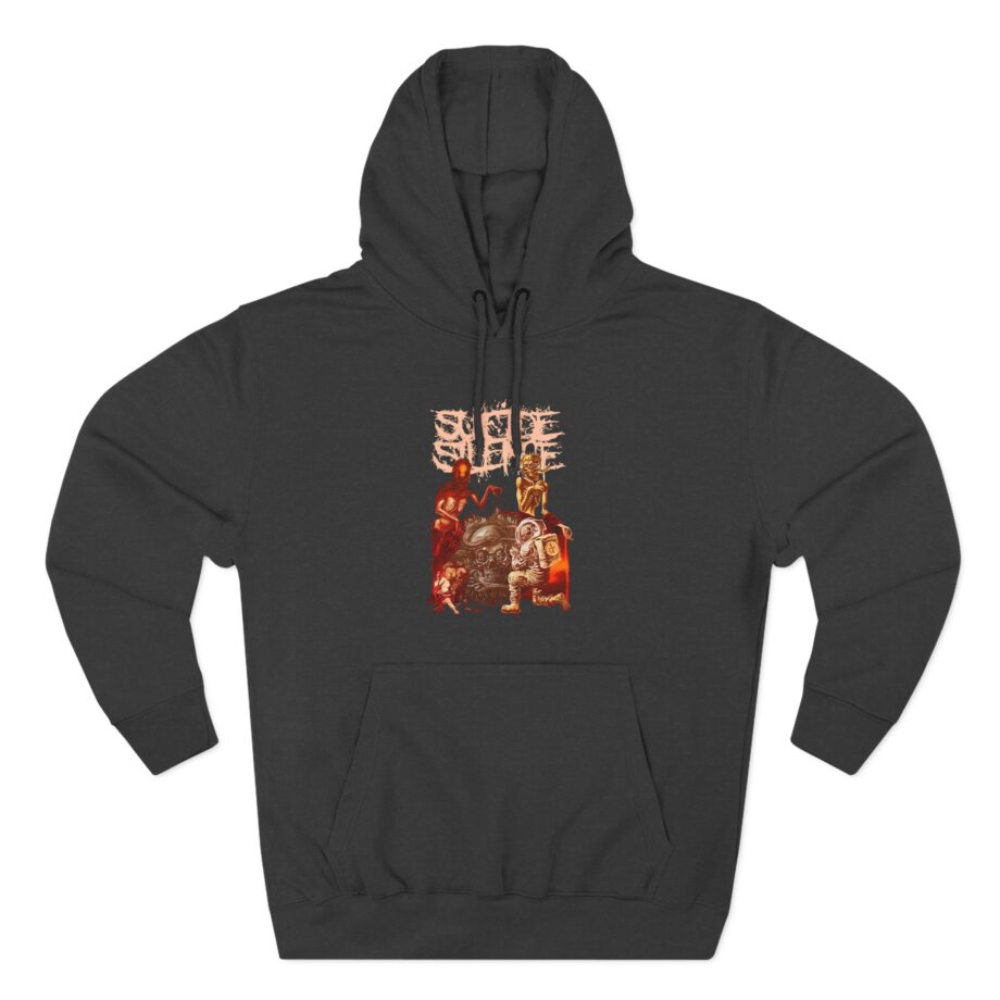 Suicide Silence You Will Die Alone Three-Panel Fleece Hoodie