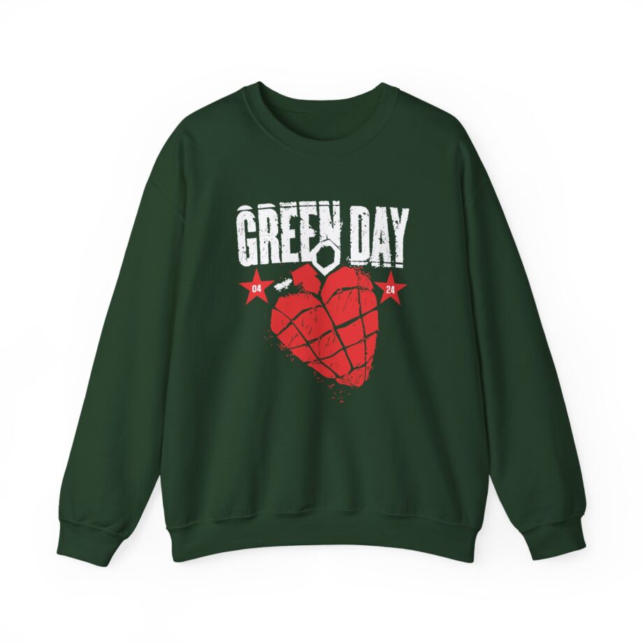 Green Day 20 Years of Idiot Unisex Heavy Blend™ Crewneck Sweatshirt