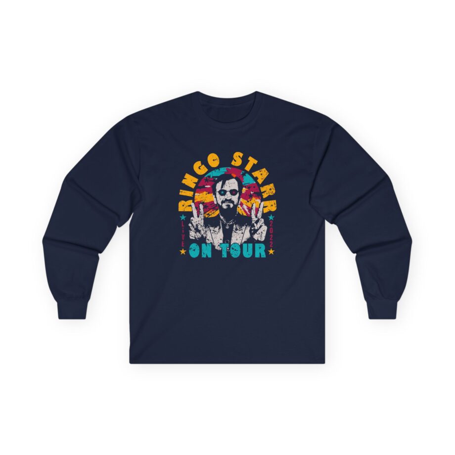 Ringo Starr Ringo on Tour Photo Unisex Ultra Cotton Long Sleeve Tee
