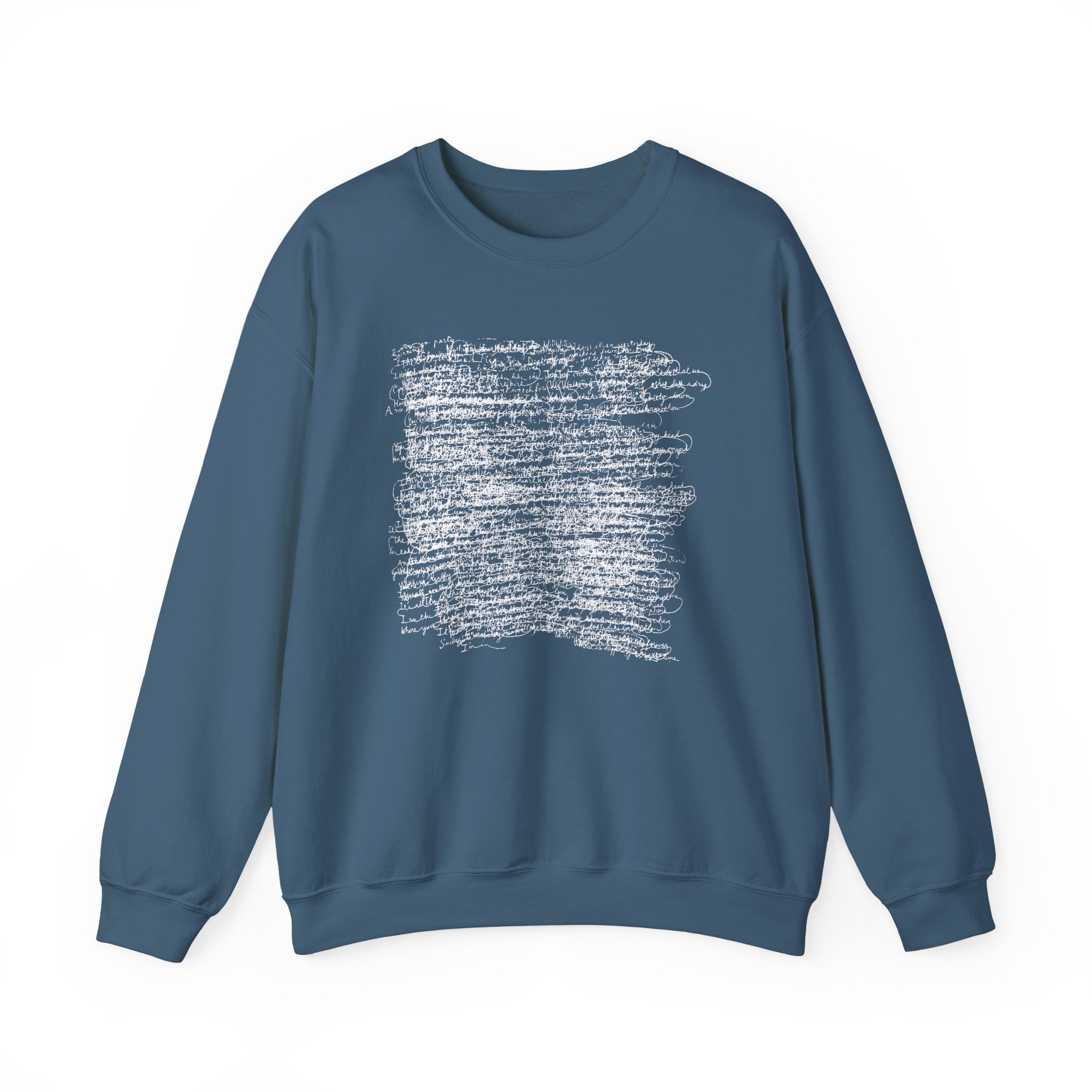 Tom Odell Scribble Unisex Heavy Blendâ„¢ Crewneck Sweatshirt