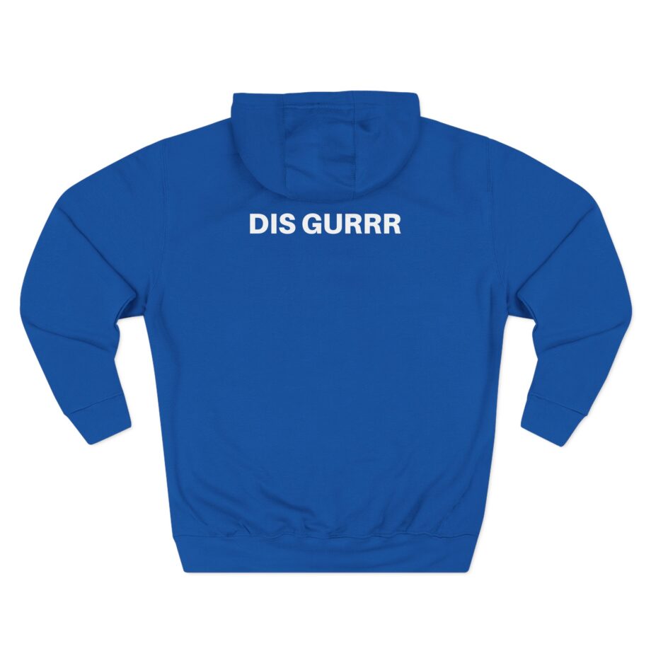 Shawty Bae Diss Gurrr Anniversary Three-Panel Fleece Hoodie