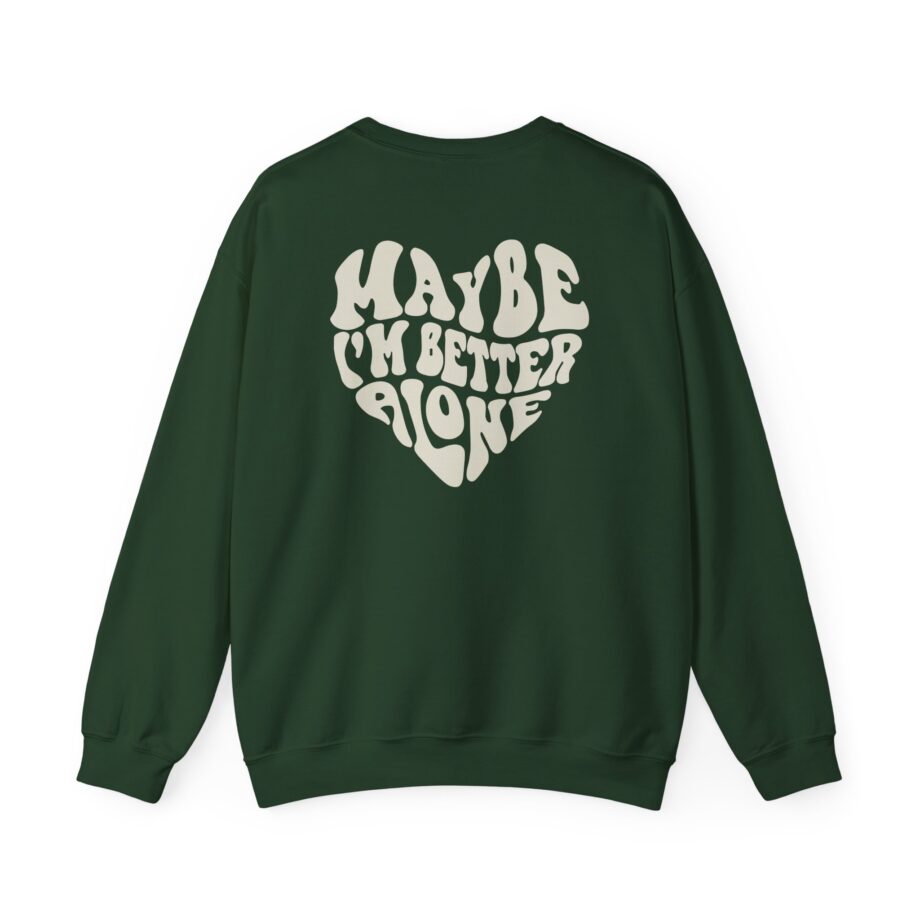 Benson Boone Maybe I Am Better Alone Unisex Heavy Blend™ Crewneck Sweatshirt