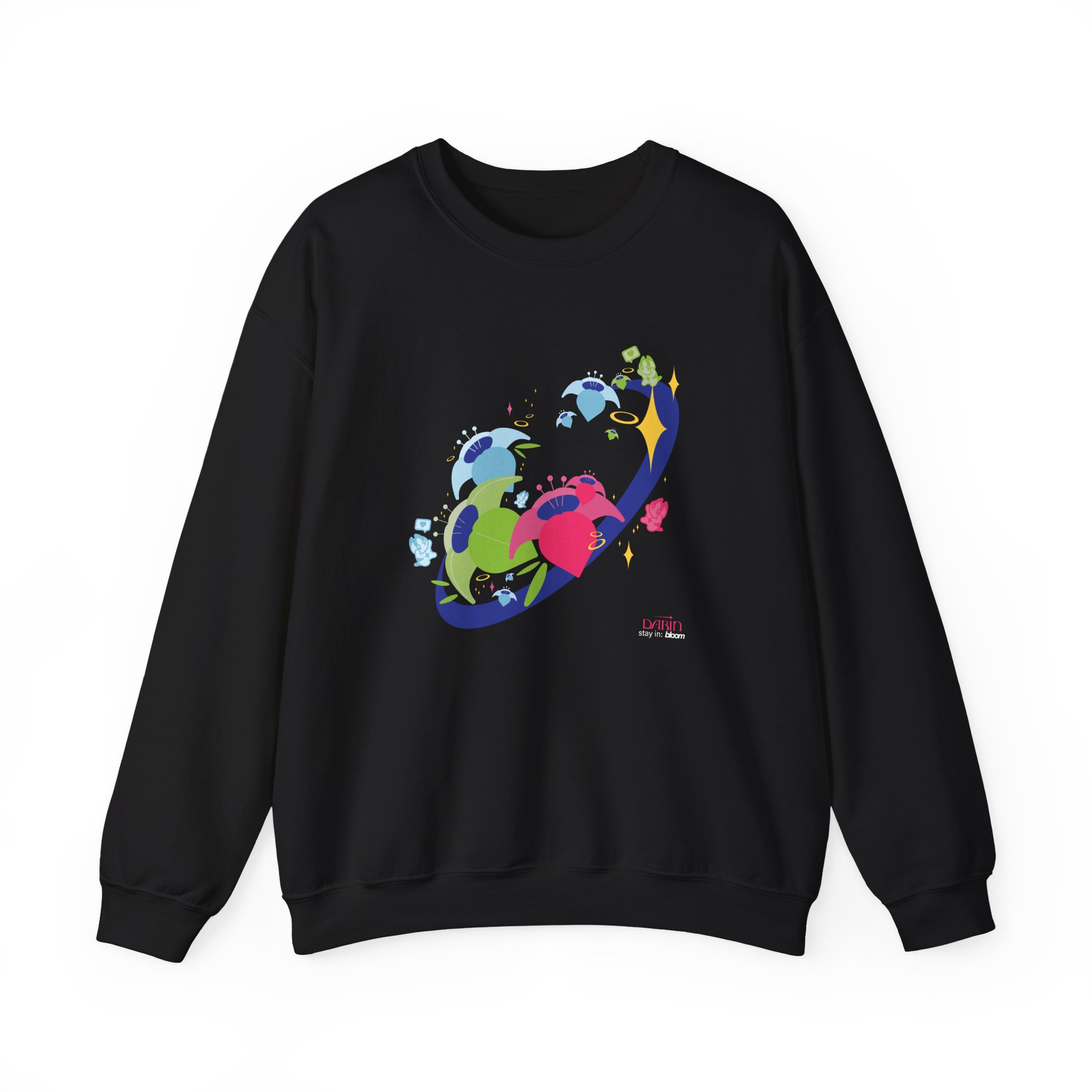 Dabin Stay in Bloom Pigment Dyed Unisex Heavy Blendâ„¢ Crewneck Sweatshirt