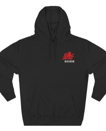 Bayside the Red Ep Three-Panel Fleece Hoodie