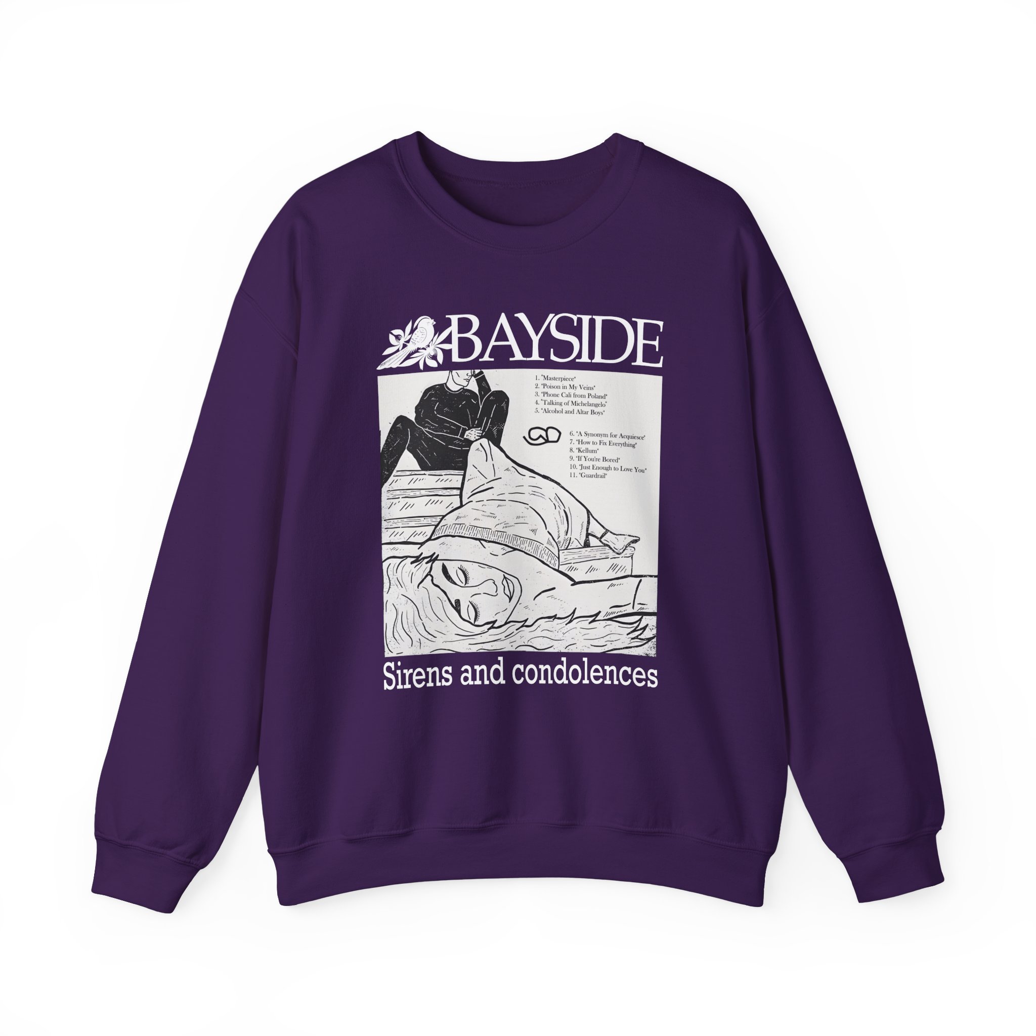 Bayside Sirens and Condolences Unisex Heavy Blendâ„¢ Crewneck Sweatshirt