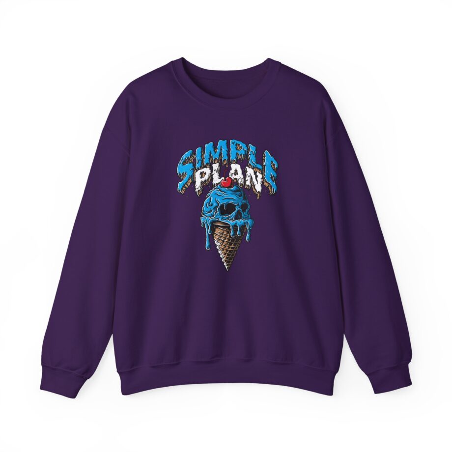 Simple Plan Ice Cream Unisex Heavy Blend™ Crewneck Sweatshirt