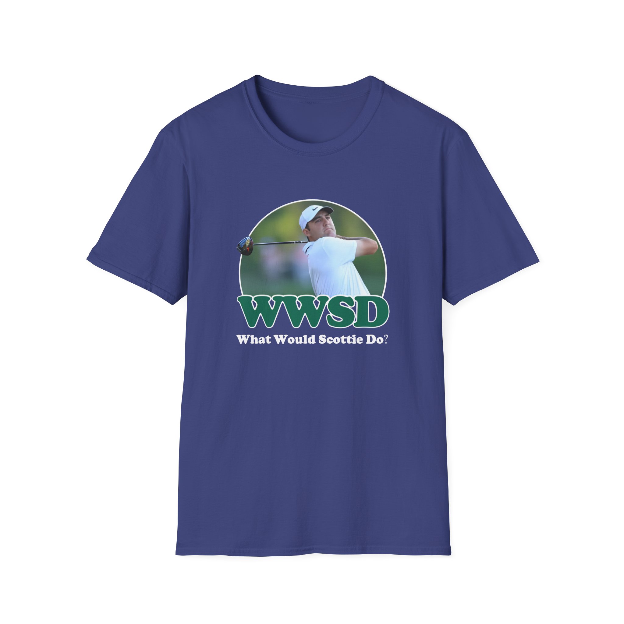 Scottie Scheffler What Would Do Wwsd Unisex Softstyle T-Shirt