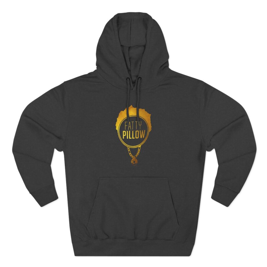 Fattypillow Three-Panel Fleece Hoodie