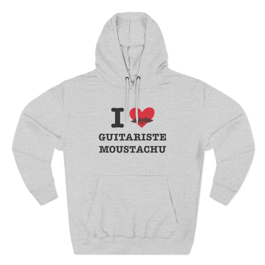 Hayley Williams Moustachu Three-Panel Fleece Hoodie