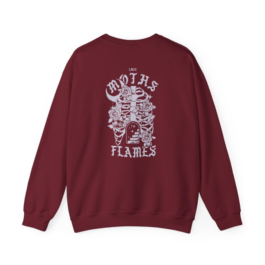 Like Moths to Flames Unisex Heavy Blend™ Crewneck Sweatshirt