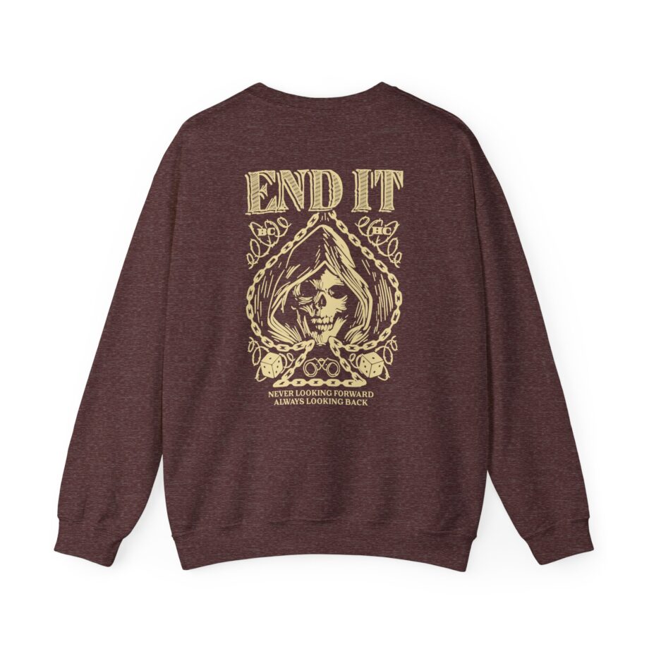 End It Spade Reaper Unisex Heavy Blend™ Crewneck Sweatshirt