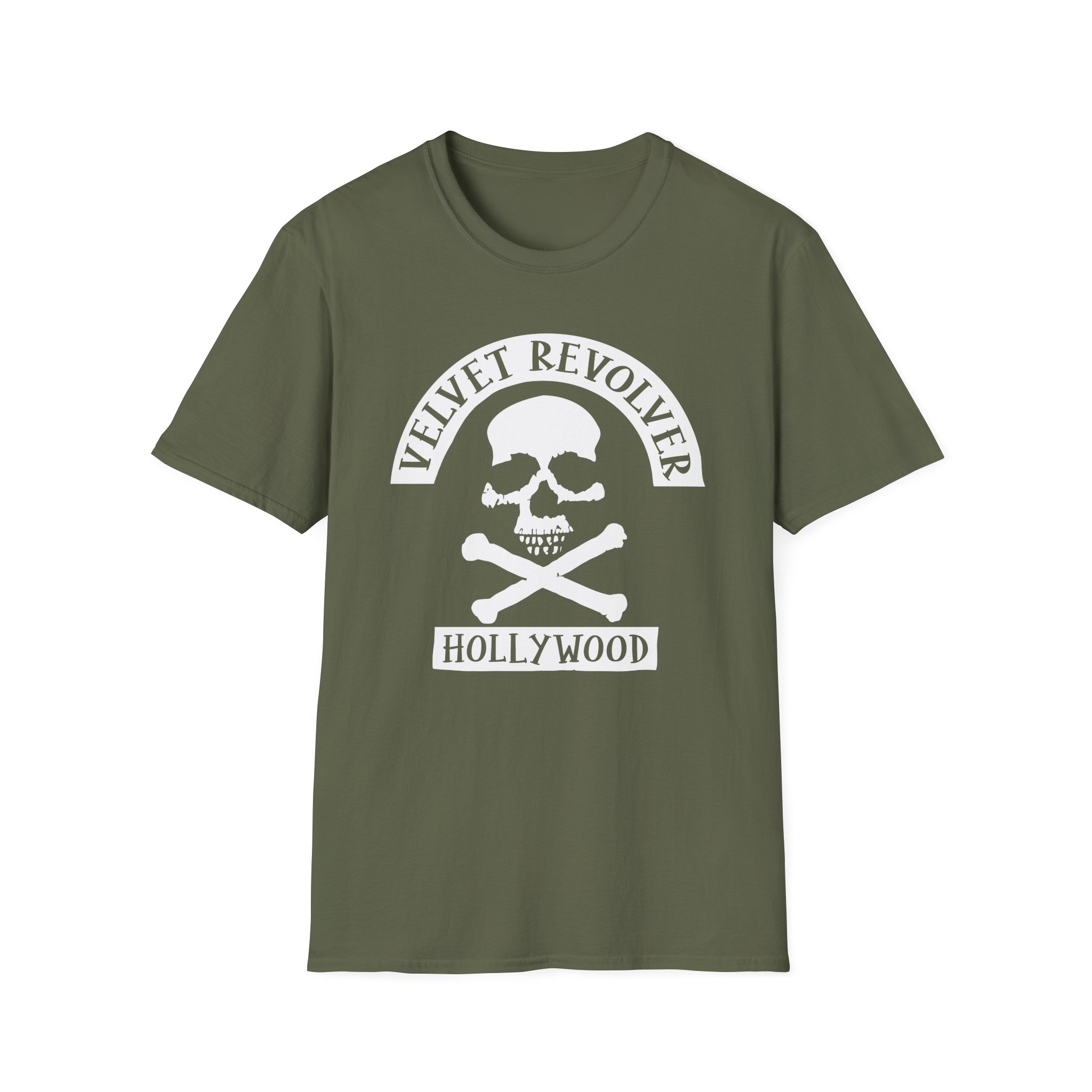 Velvet Revolver Skull Hollywood Unisex Softstyle T-Shirt