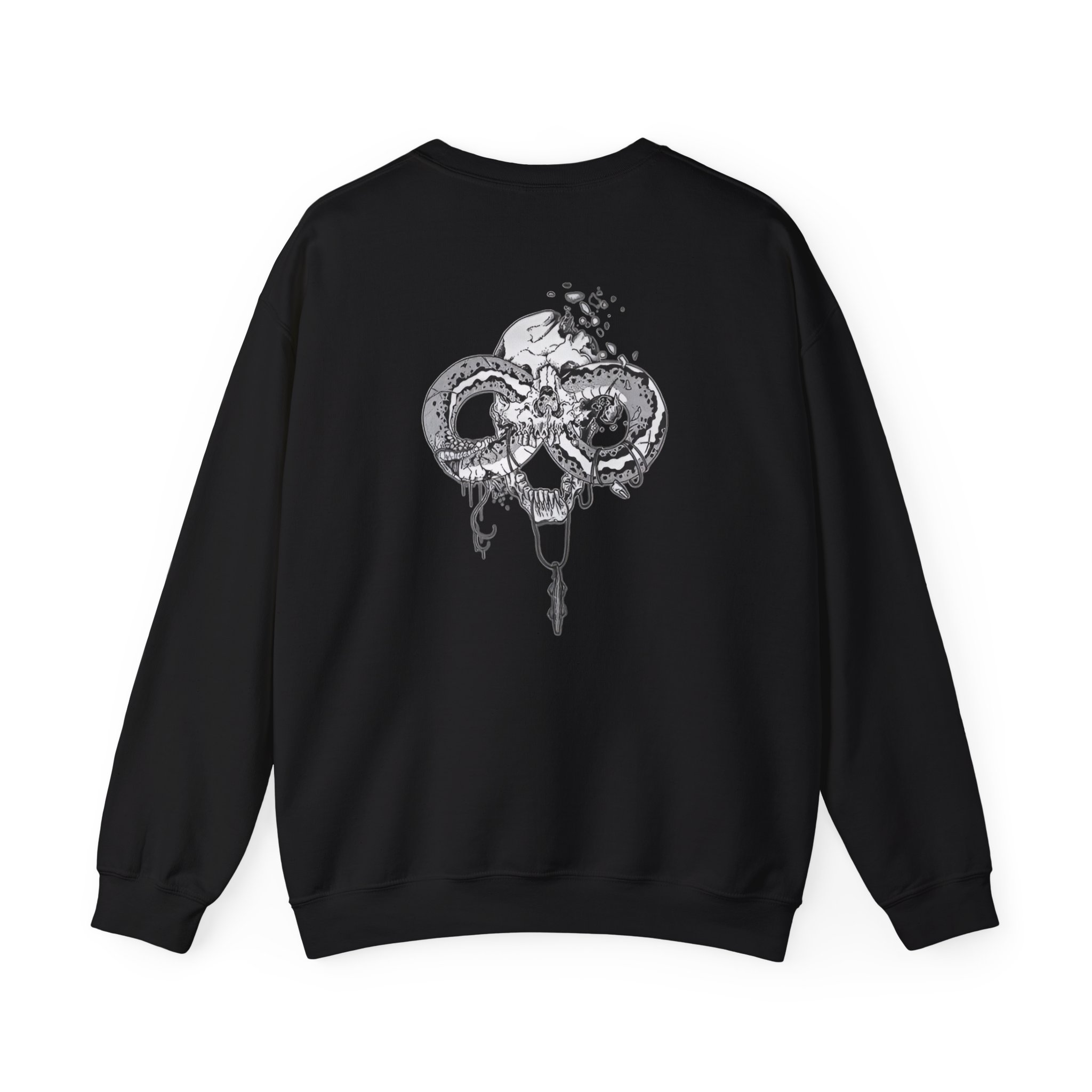 Power Trip Spikey Snake Unisex Heavy Blendâ„¢ Crewneck Sweatshirt
