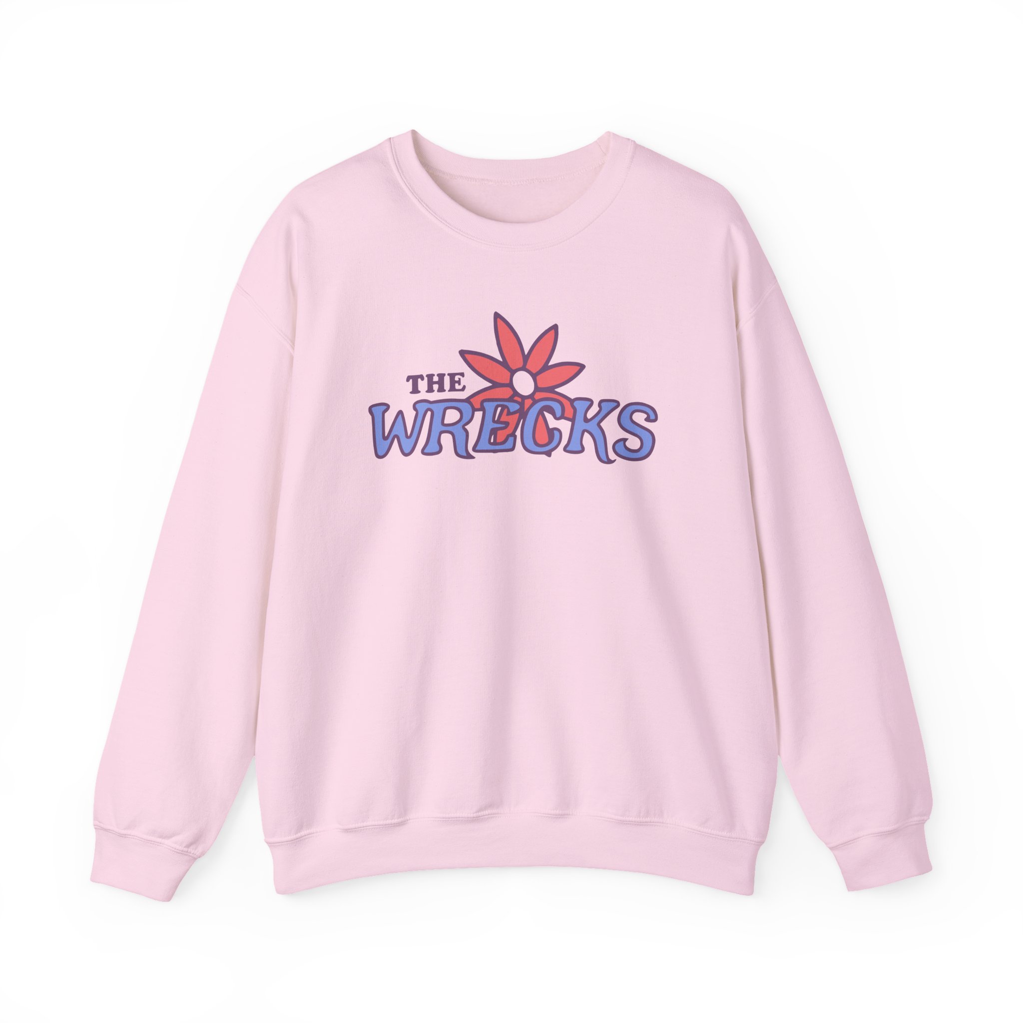 The Wrecks Floral Unisex Heavy Blendâ„¢ Crewneck Sweatshirt