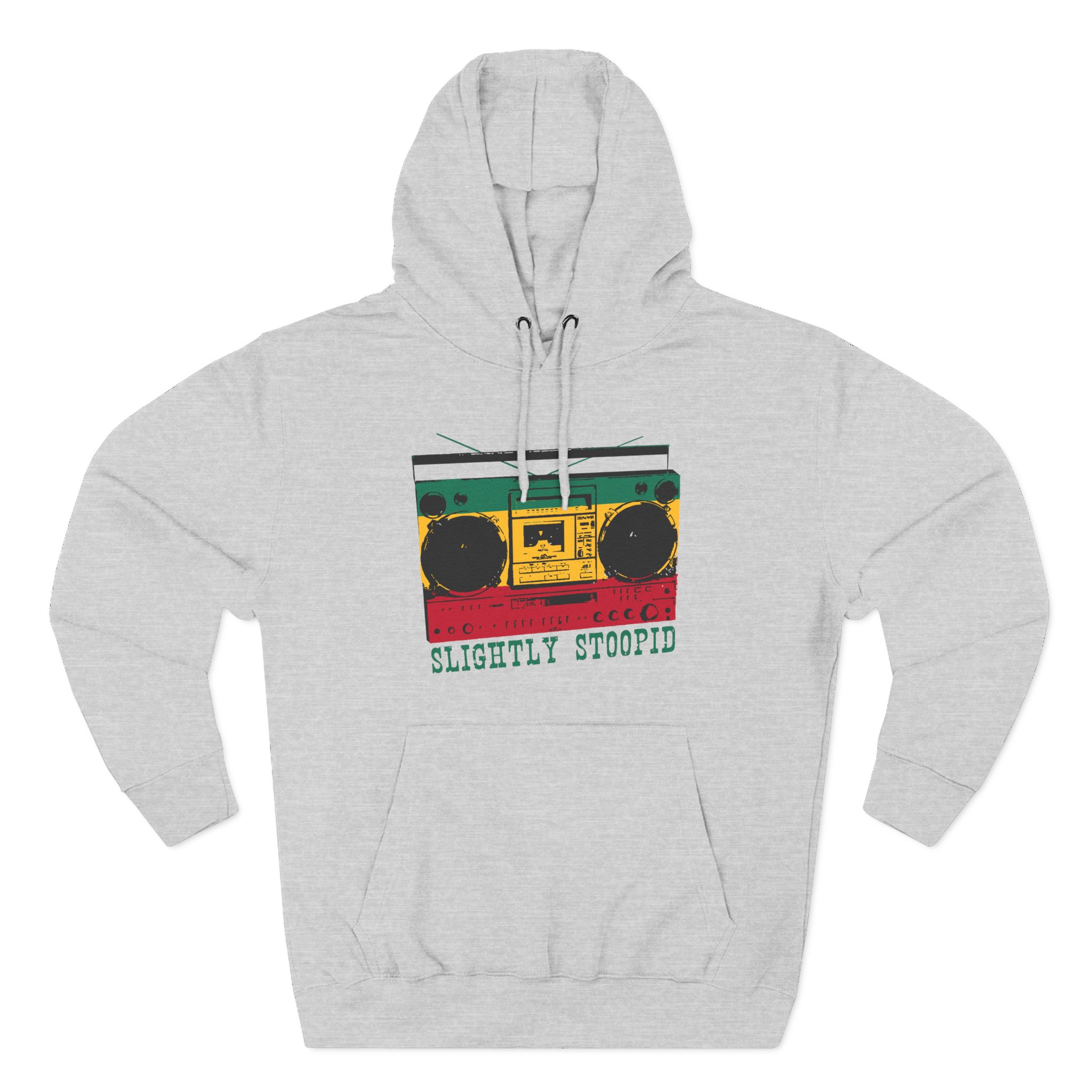 Slightly Stoopid Ghetto Blaster Raglan Three-Panel Fleece Hoodie