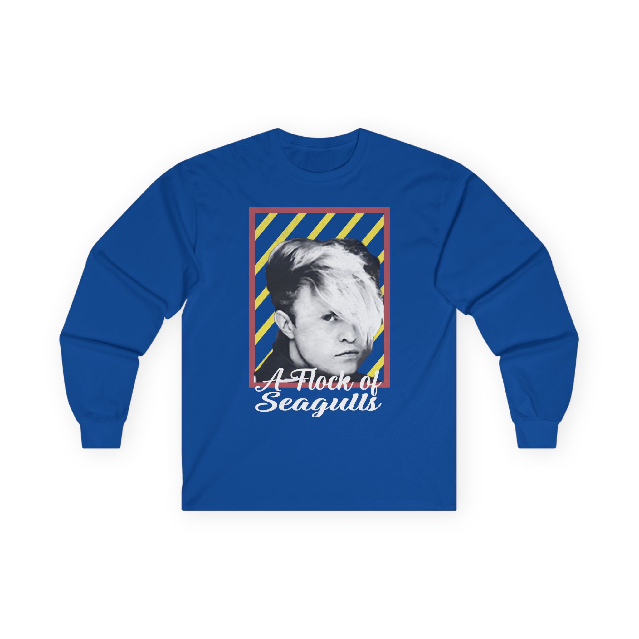 A Flock of Seagulls Neon Unisex Ultra Cotton Long Sleeve Tee