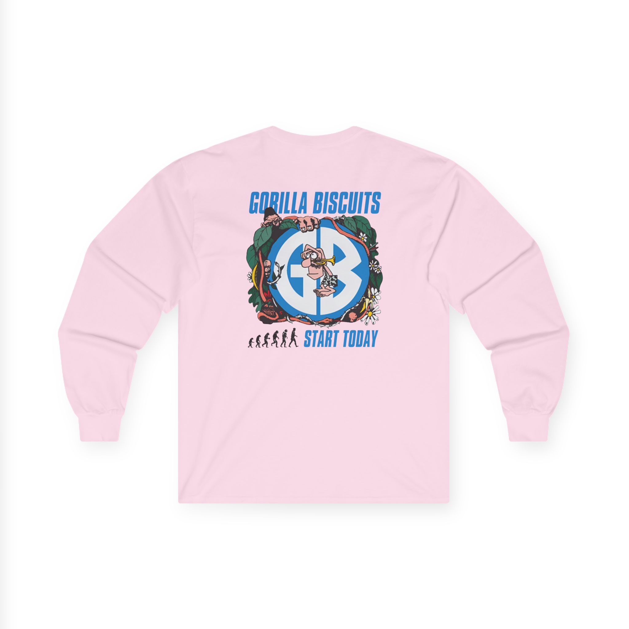 Gorilla Biscuits Jungle Unisex Ultra Cotton Long Sleeve Tee