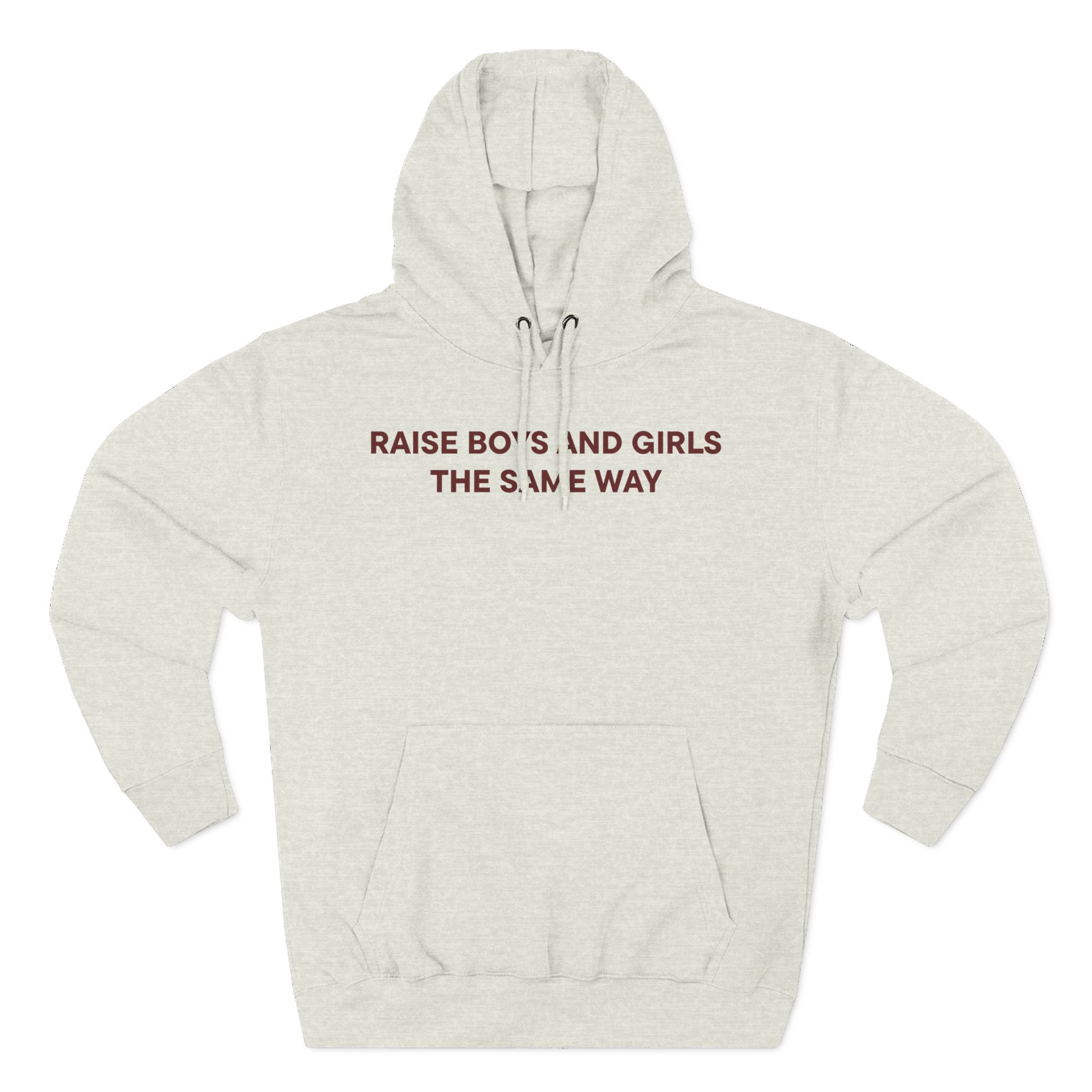 Jenny Holzer Raise the Same Way Three-Panel Fleece Hoodie