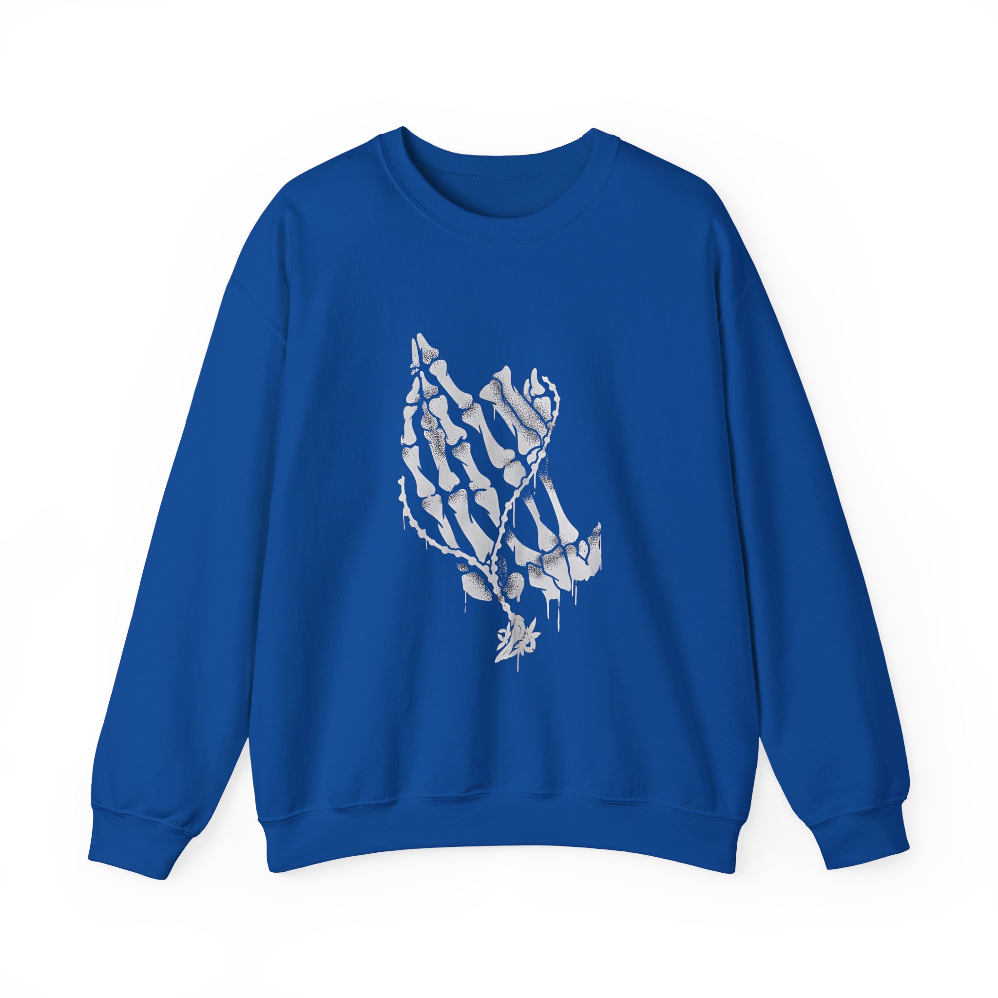 Bayside Praying Hands Unisex Heavy Blendâ„¢ Crewneck Sweatshirt