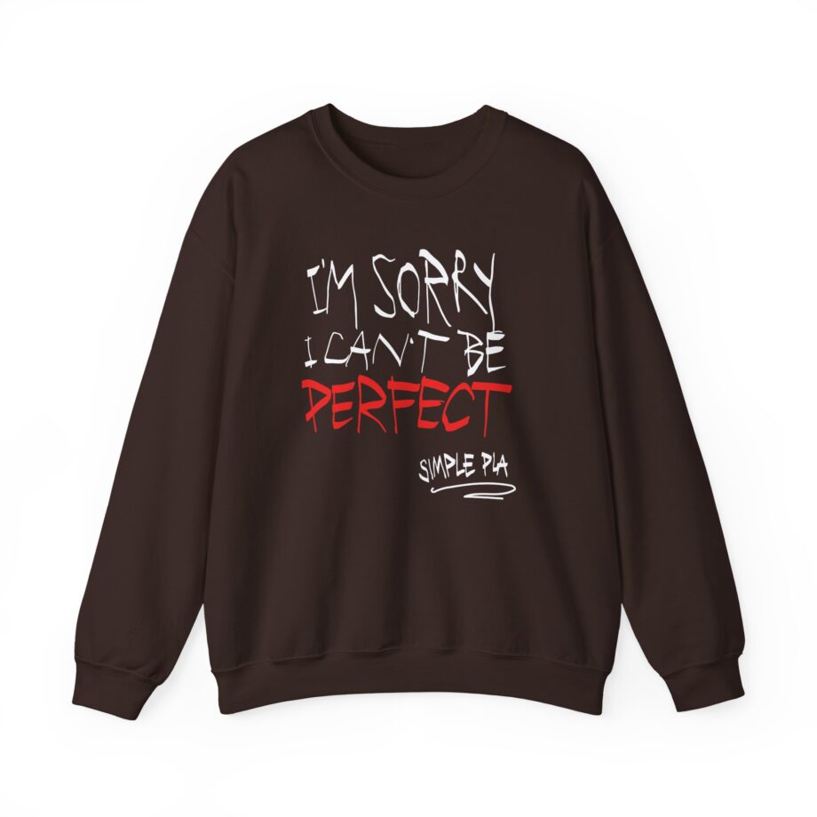 Simple Plan I'm Sorry I Can't Be Perfect Unisex Heavy Blend™ Crewneck Sweatshirt