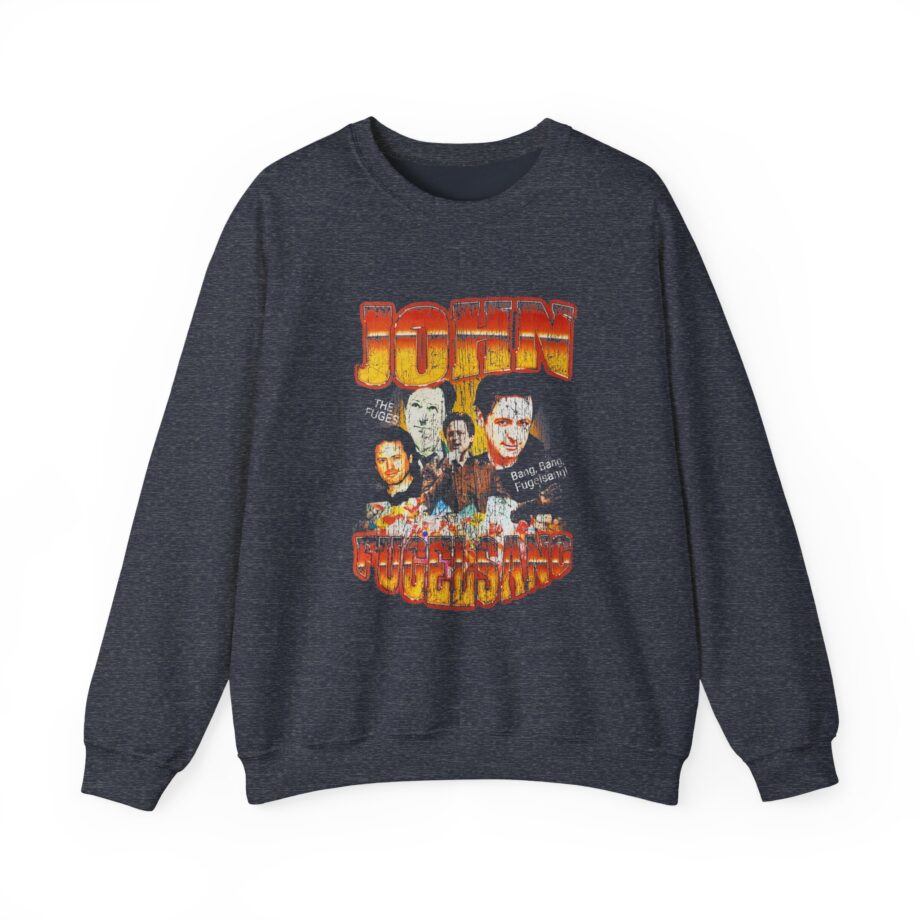 Fugees John Fugelsang From Sirius Xm the Bonfire Distressed Unisex Heavy Blend™ Crewneck Sweatshirt