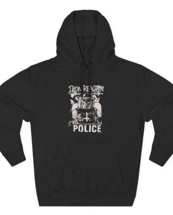 Iron Reagan Three-Panel Fleece Hoodie
