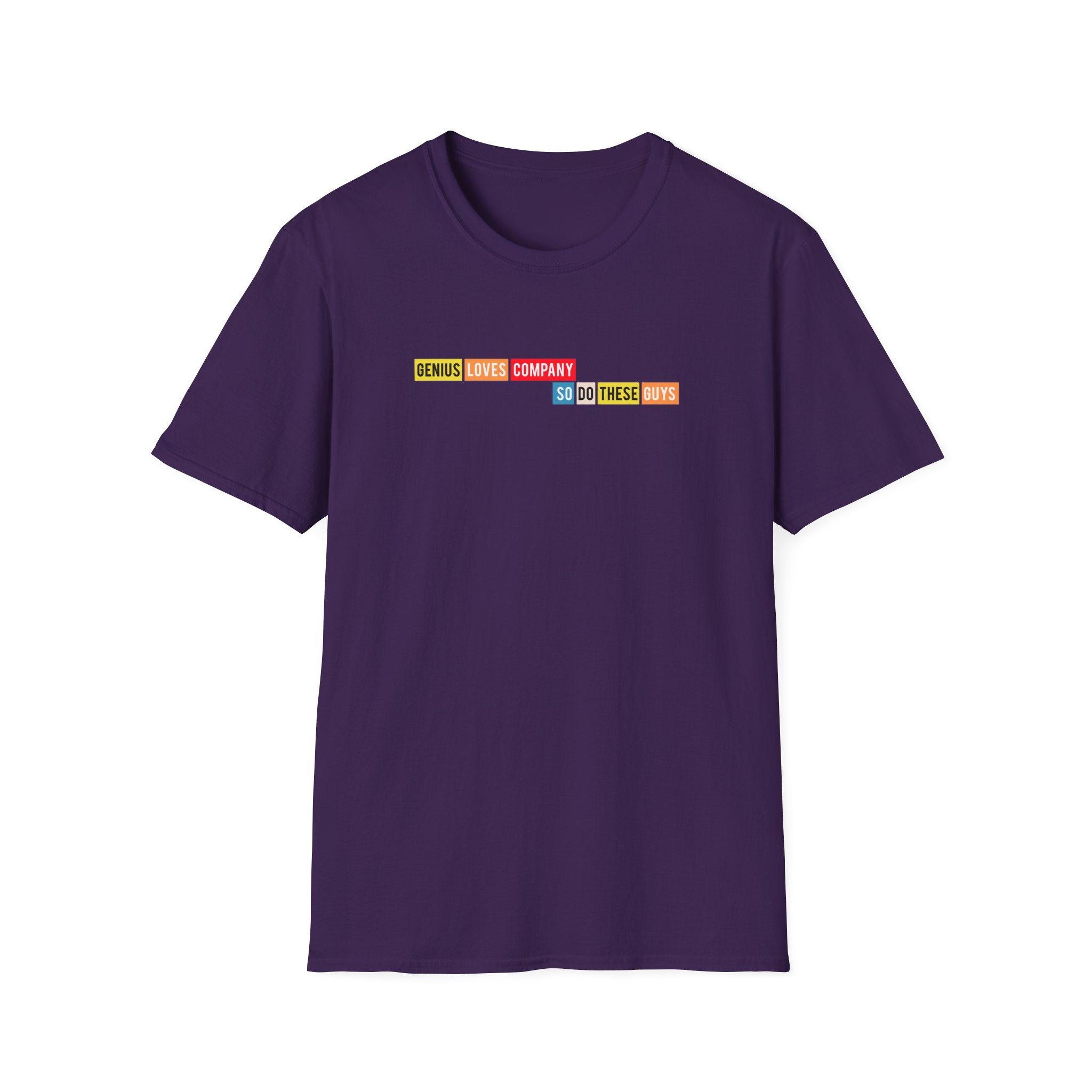 Smartless Genius Loves These Guys Unisex Softstyle T-Shirt