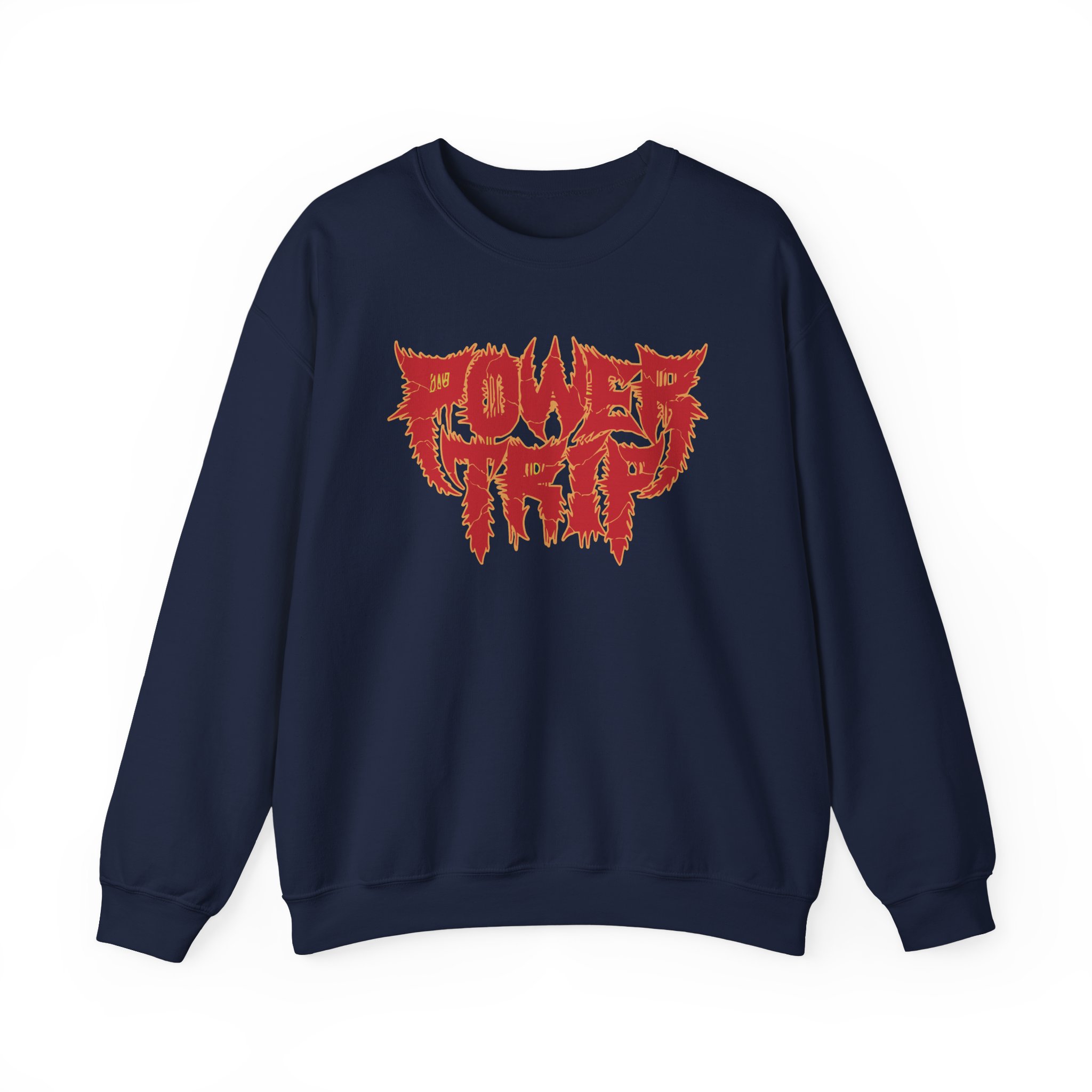 Power Trip Spikey Snake Unisex Heavy Blendâ„¢ Crewneck Sweatshirt