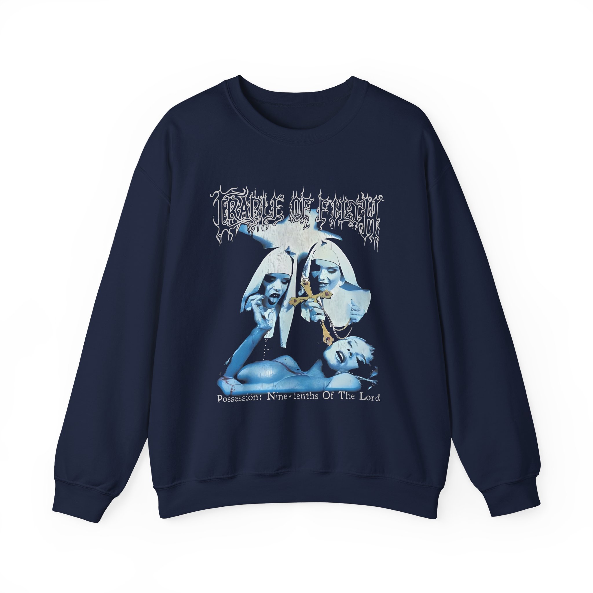 Cradle of Filth Decadence is a Virtue Unisex Heavy Blendâ„¢ Crewneck Sweatshirt
