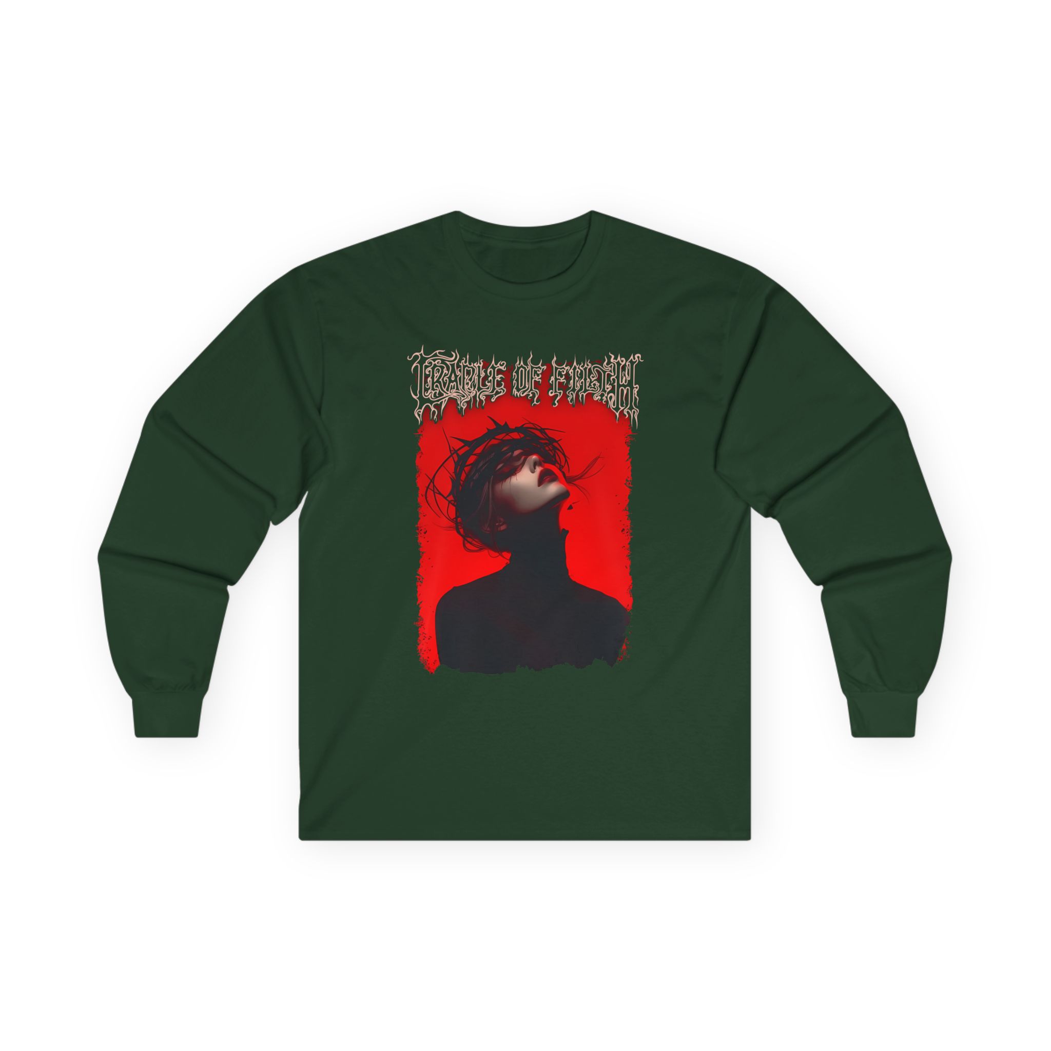 Cradle of Filth Bathe Me in Blood Unisex Ultra Cotton Long Sleeve Tee
