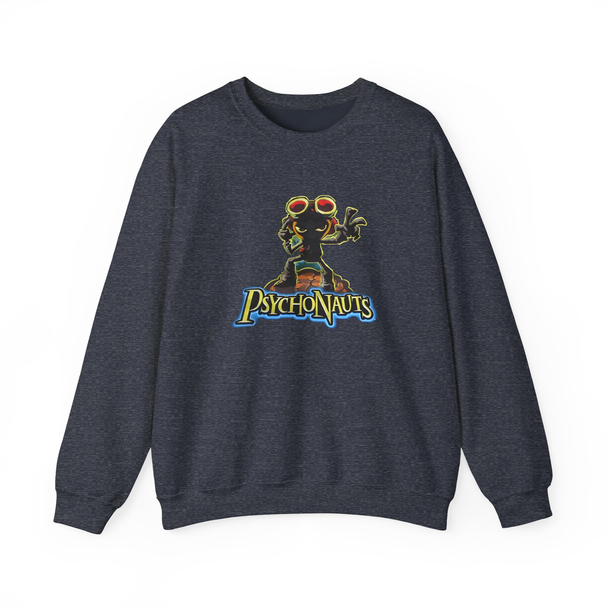 Double Fine Psychonauts Raz Unisex Heavy Blendâ„¢ Crewneck Sweatshirt