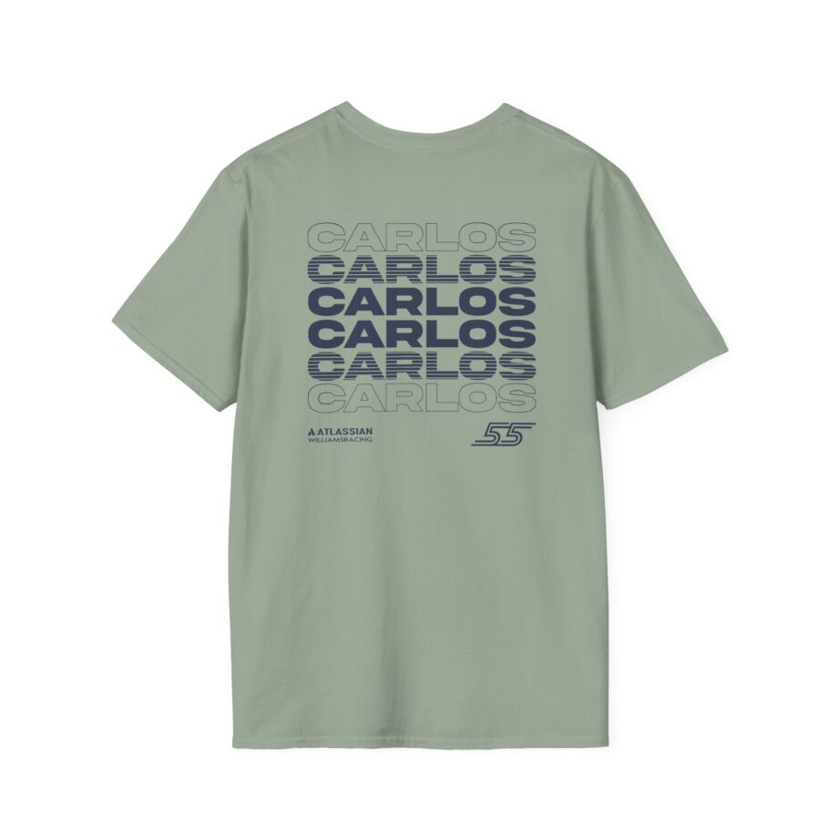 Carlos Sainz Atlassian Williams Racing Unisex Softstyle T-Shirt
