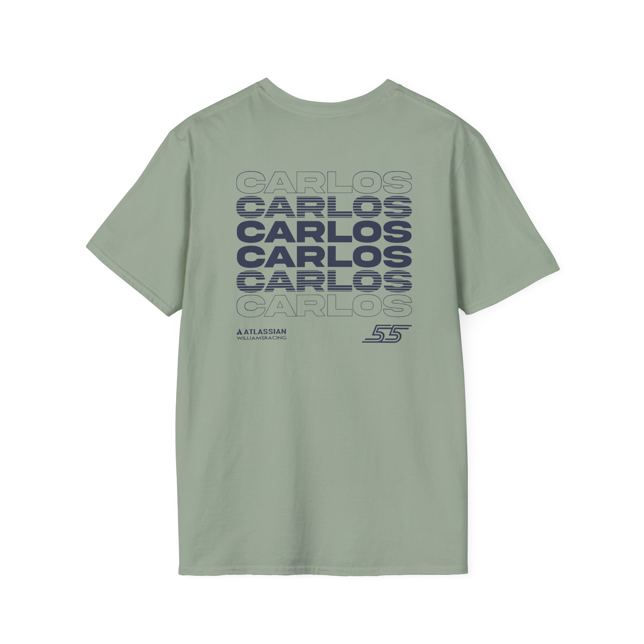 Carlos Sainz Atlassian Williams Racing Unisex Softstyle T-Shirt