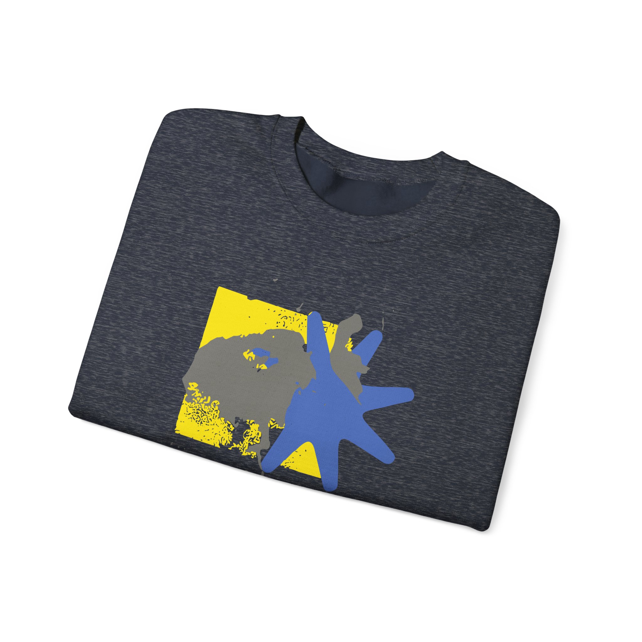 Foxing Shapes Unisex Heavy Blendâ„¢ Crewneck Sweatshirt