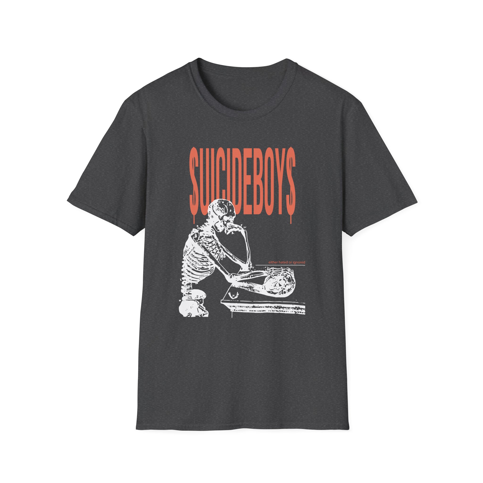 $uicideboy$ Either Hated or Ignores Unisex Softstyle T-Shirt