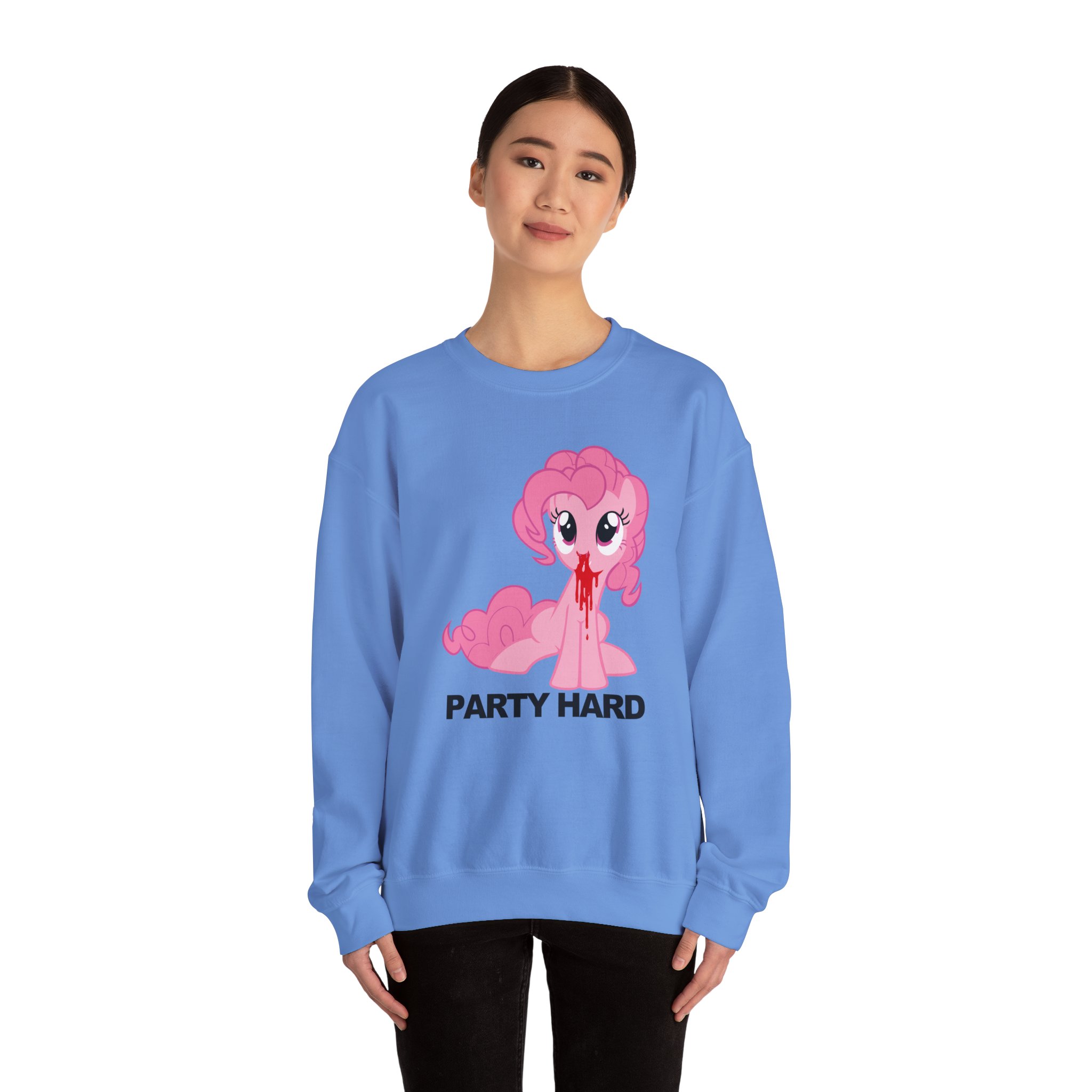 Andrew Wk Party Hard Unisex Heavy Blendâ„¢ Crewneck Sweatshirt