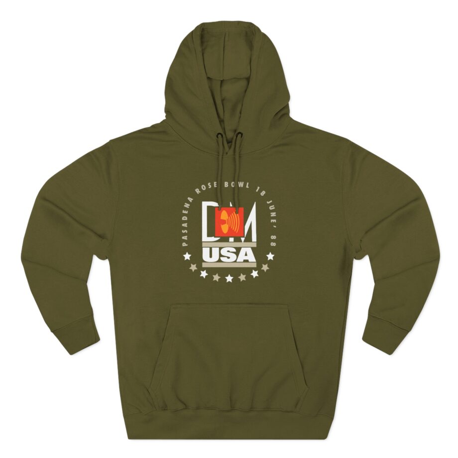 Depeche Mode Rose Bowl Three-Panel Fleece Hoodie