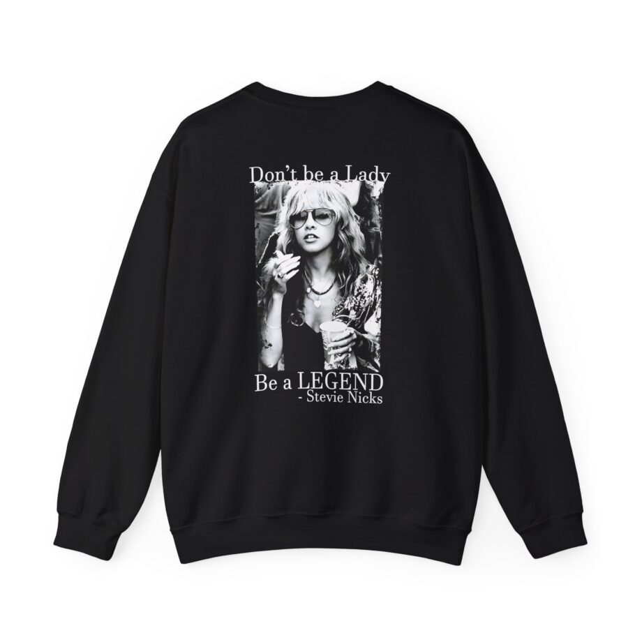 Stevie Nicks Don't Be A Lady, Be A Legend Unisex Heavy Blend™ Crewneck Sweatshirt