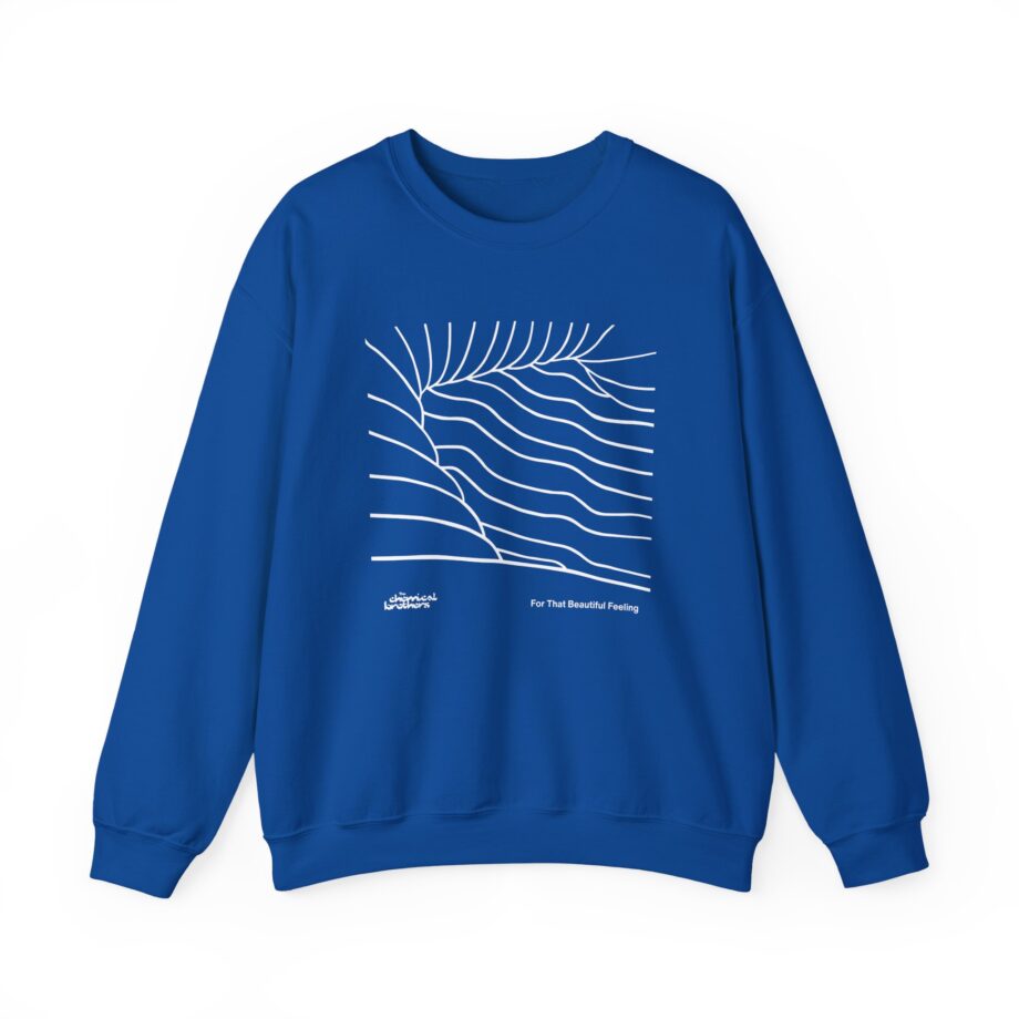 The Chemical Brothers for That Beautiful Feeling Outline Unisex Heavy Blend™ Crewneck Sweatshirt