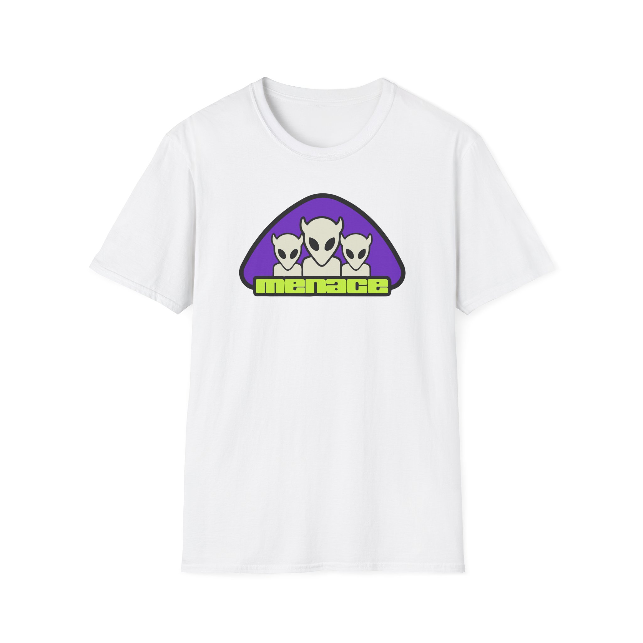 Kanel Joseph Triple Headed Menace Unisex Softstyle T-Shirt