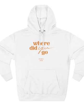 Avaion Where Did You Go Three-Panel Fleece Hoodie