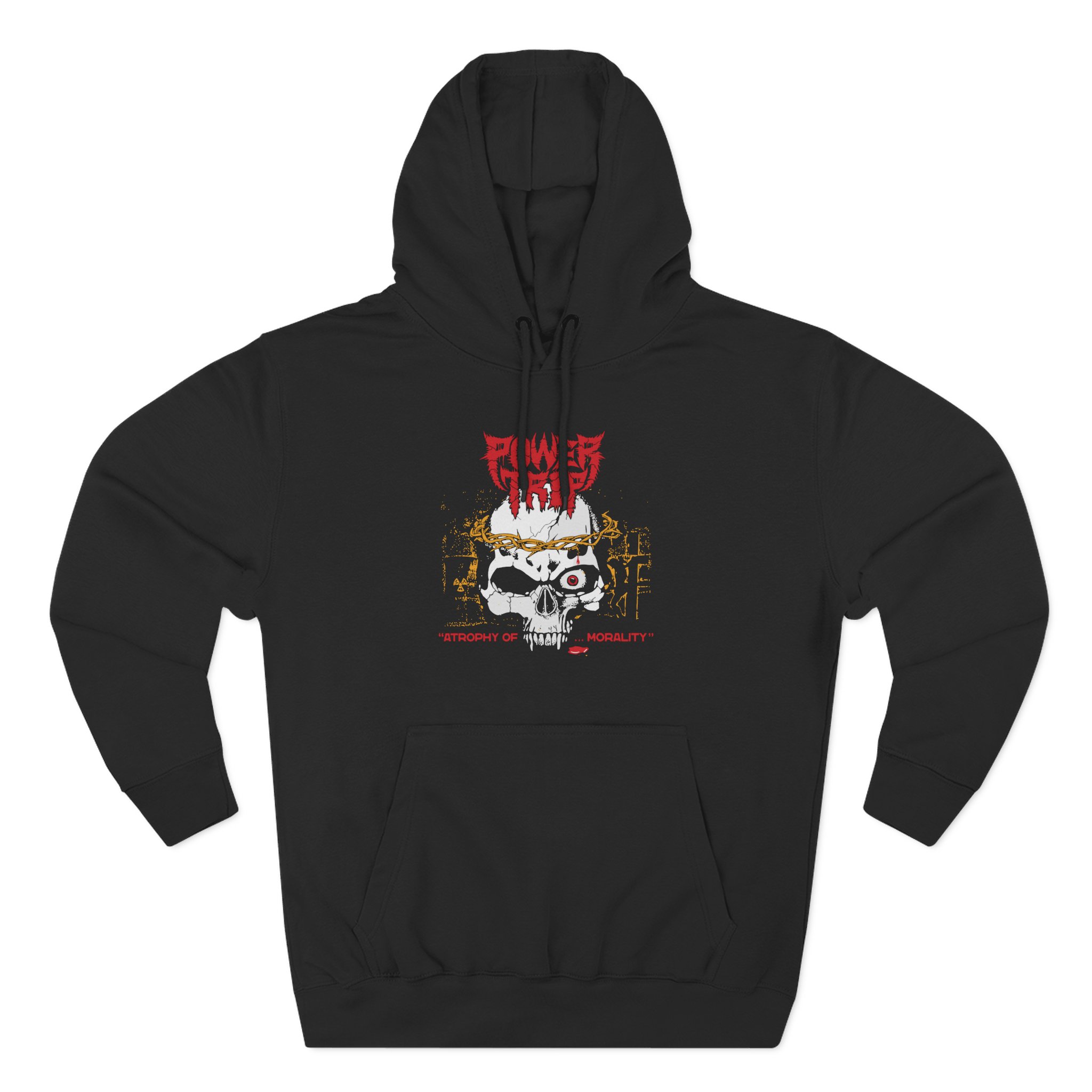 Power Trip Atrophy Three-Panel Fleece Hoodie