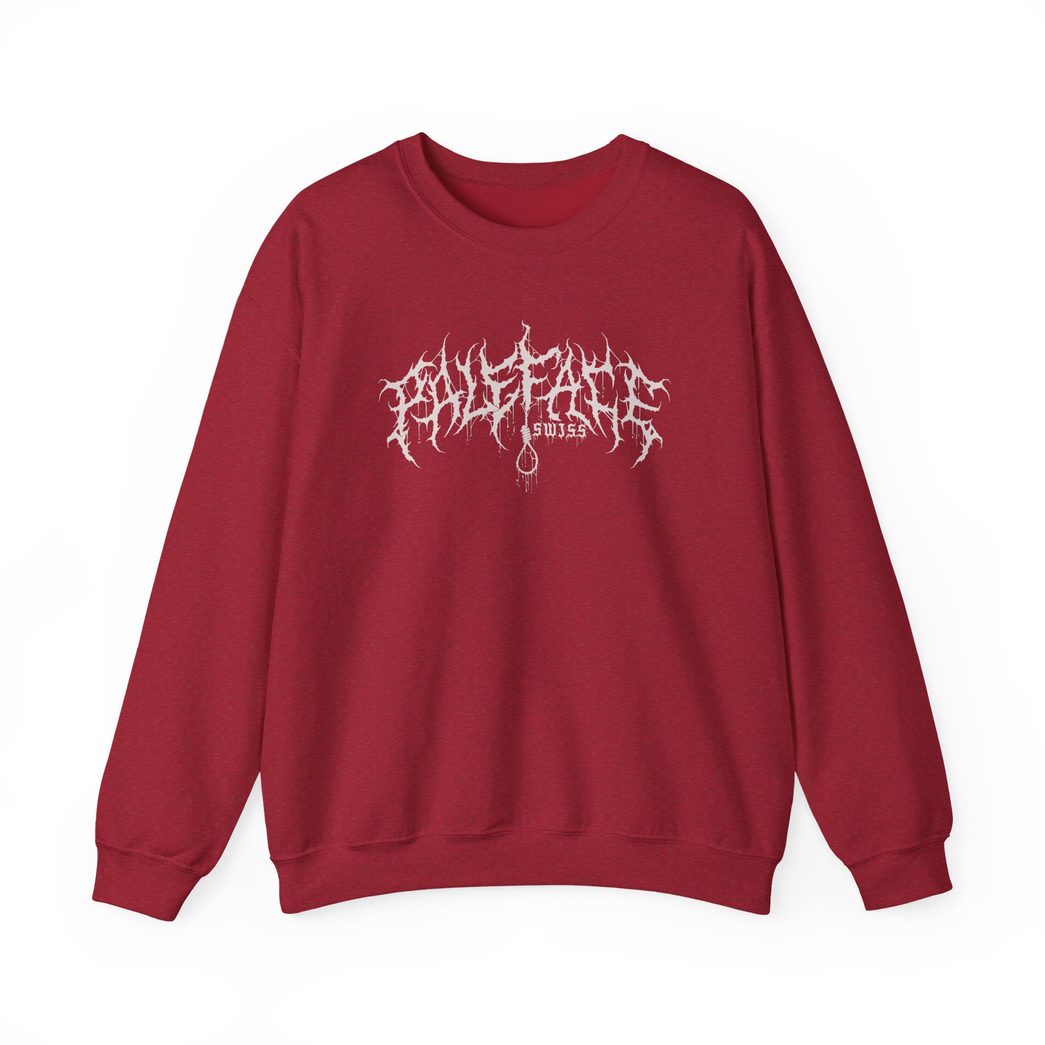 Paleface Washed Out Premium Logo Unisex Heavy Blendâ„¢ Crewneck Sweatshirt