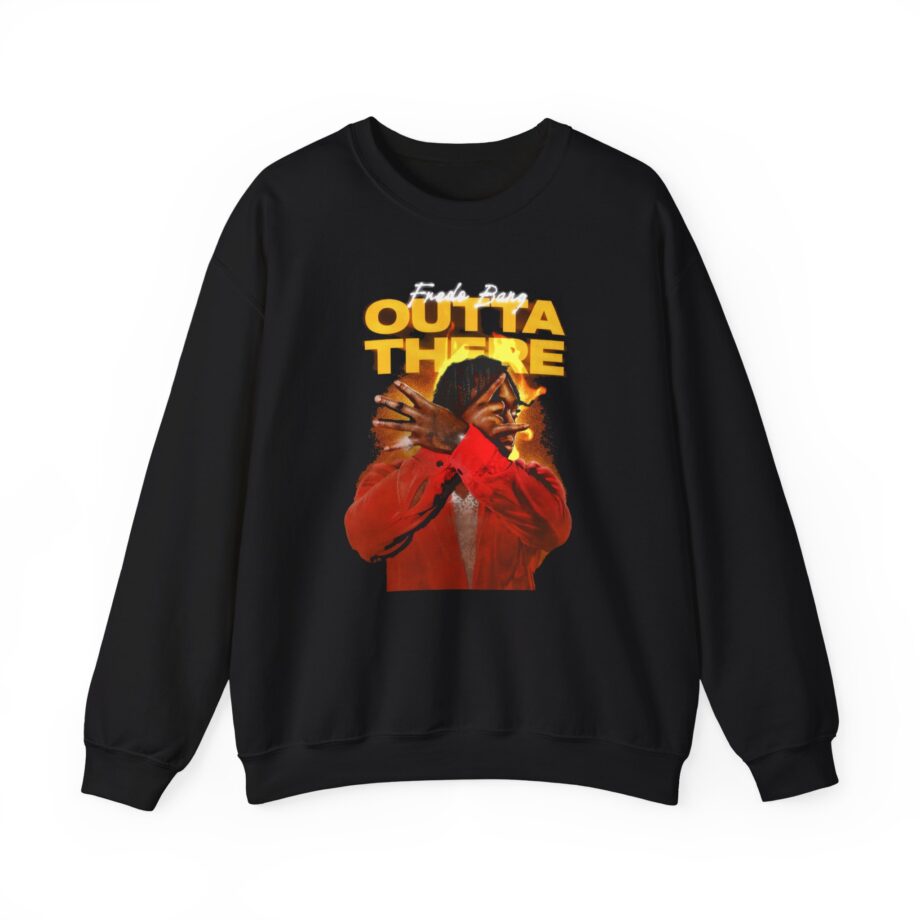 Fredo Bang Outta There Unisex Heavy Blend™ Crewneck Sweatshirt
