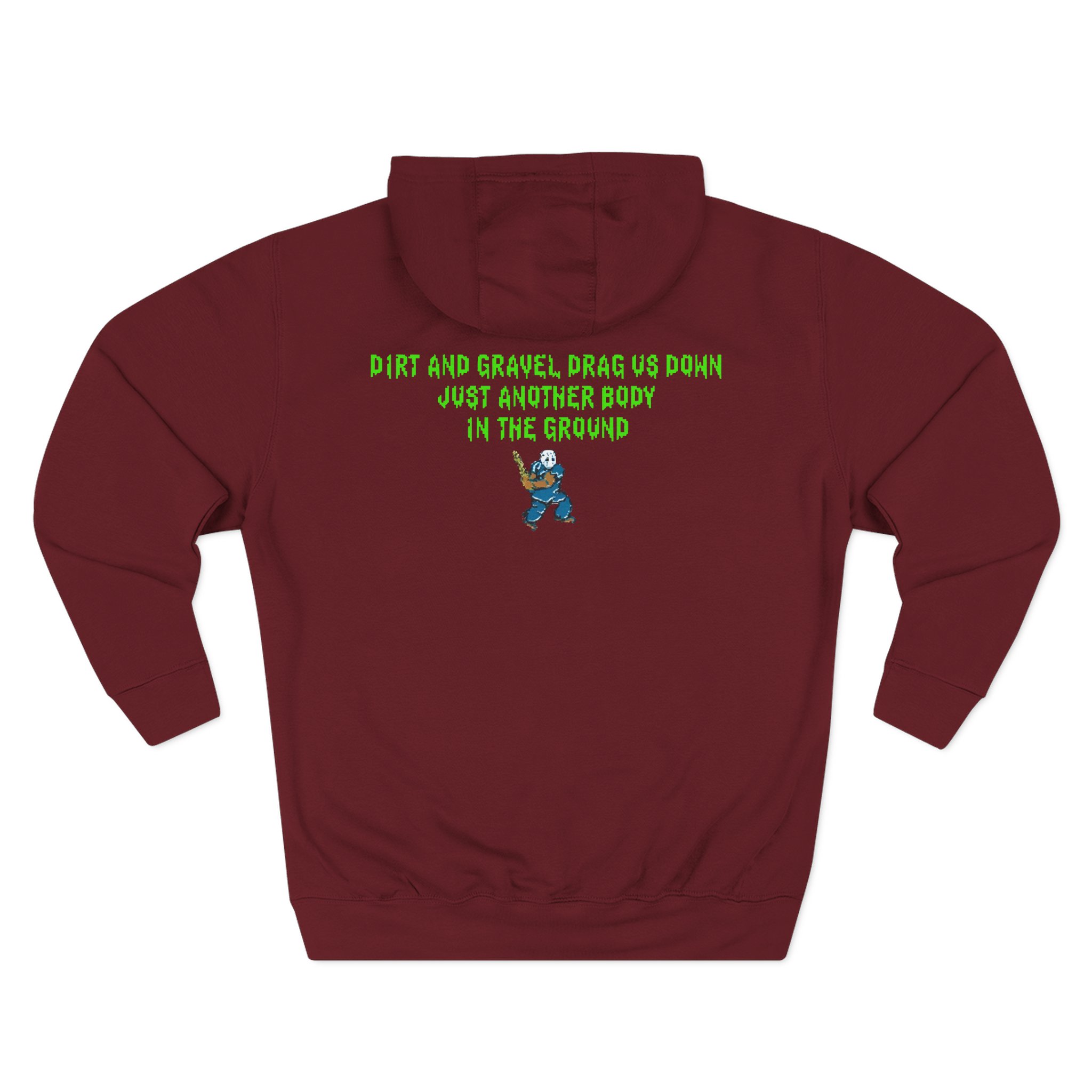 The Acacia Strain Splatterhouse Three-Panel Fleece Hoodie