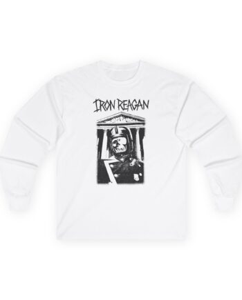 Iron Reagan Rewind Black Ink Unisex Ultra Cotton Long Sleeve Tee
