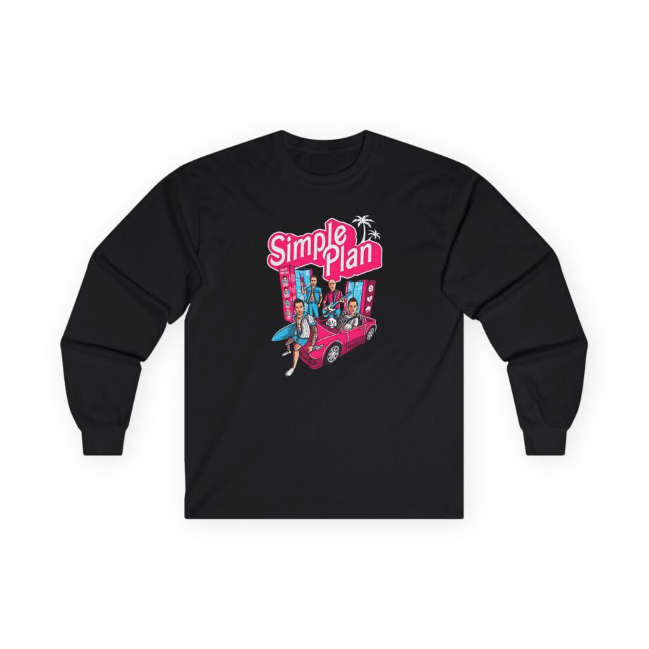 Simple Plan Dolls and Car Unisex Ultra Cotton Long Sleeve Tee